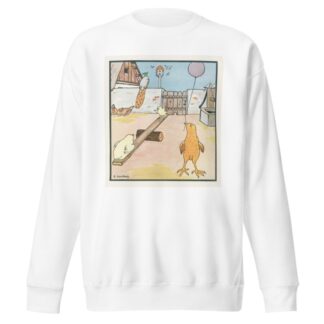 Komische Käuze Pl.07 by Elisabeth Schellbach Sweatshirt