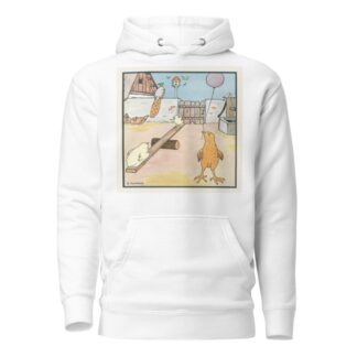 Komische Käuze Pl.07 by Elisabeth Schellbach Hoodie