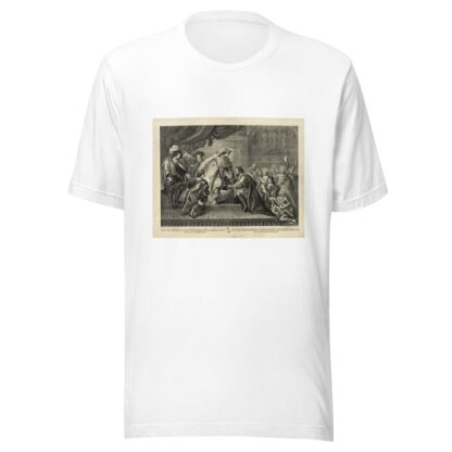 Columbus reception by the King Ferdinand and Queen Isabella of Spain after his first return from America by Henry Jerome Schile T-Shirt