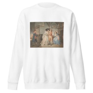 Amelia Surprising Her Husband and Miss Matthews by Henry Singleton Sweatshirt