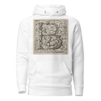 Newes ABC Buchlein; B by Lucas Kilian Hoodie