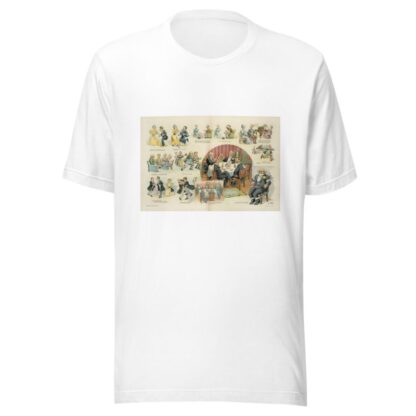 Social hypocrisies, and the painful scenes they save us from by Frederick Burr Opper T-Shirt