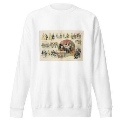 Social hypocrisies, and the painful scenes they save us from by Frederick Burr Opper Sweatshirt