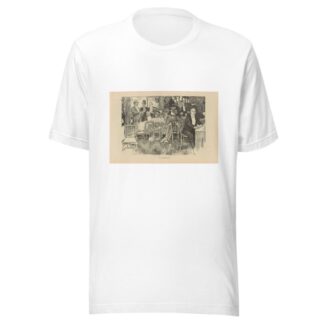 At D’Armenonville by Charles Dana Gibson T-Shirt