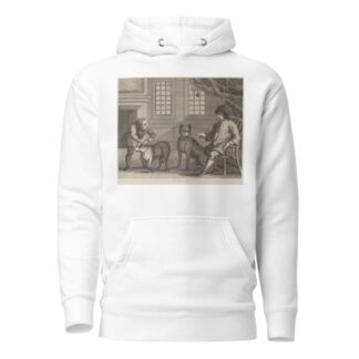 Fable XXVI. The Cur and the Mastiff by John Wootton Hoodie