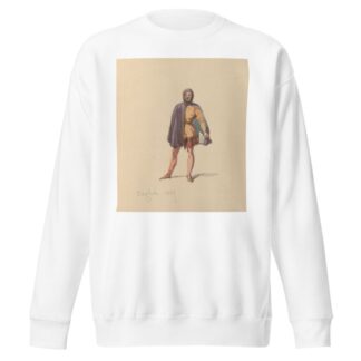 Sketches of costume Pl.014 by John Richard Coke Smyth Sweatshirt