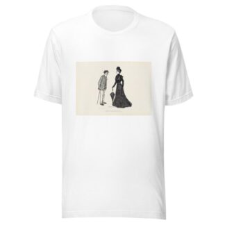 Young widow; How long should i wear mourning by Charles Dana Gibson T-Shirt