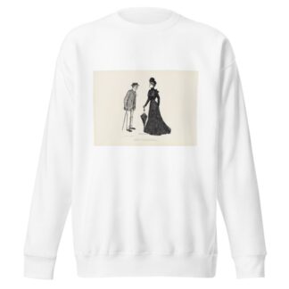 Young widow; How long should i wear mourning by Charles Dana Gibson Sweatshirt