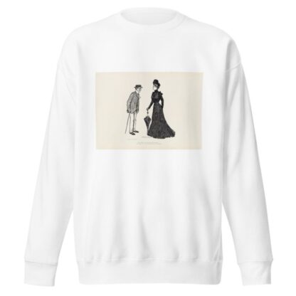 Young widow; How long should i wear mourning by Charles Dana Gibson Sweatshirt