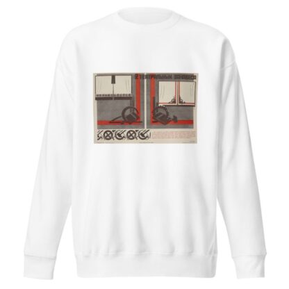 Dva Teatralnykh zanavesa by I͡Akov Aleksandrovich Tugendkholʹd Sweatshirt