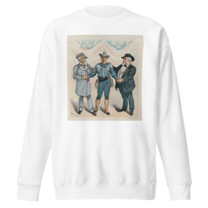 Memorial Day, 1899 – three veterans under one flag by Udo Keppler Sweatshirt