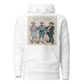 Memorial Day, 1899 – three veterans under one flag by Udo Keppler Hoodie