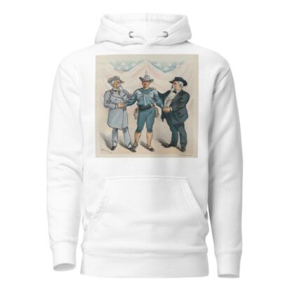 Memorial Day, 1899 – three veterans under one flag by Udo Keppler Hoodie