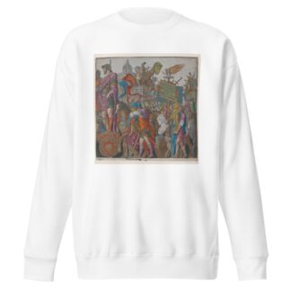 A Triumphal Chariot by Andrea Mantegna Sweatshirt
