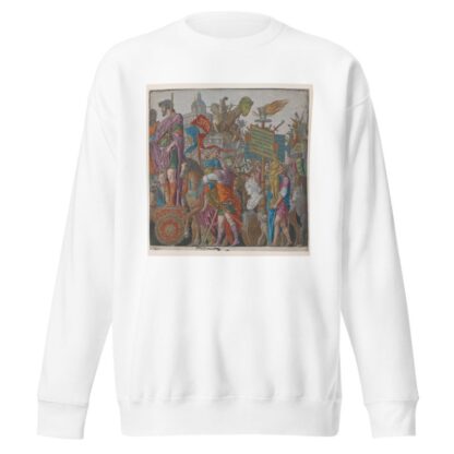 A Triumphal Chariot by Andrea Mantegna Sweatshirt