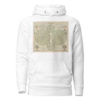 Atlas Coelestis Pl.01 by Johann Gabriel Doppelmayr Hoodie
