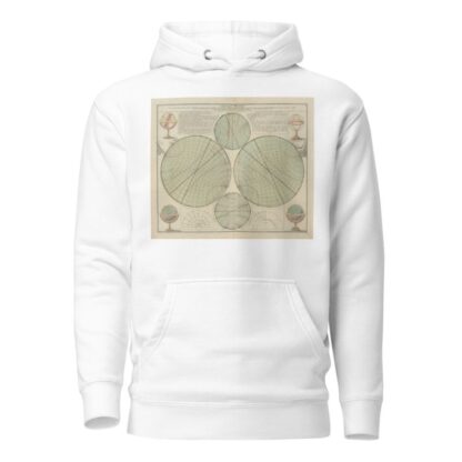 Atlas Coelestis Pl.01 by Johann Gabriel Doppelmayr Hoodie