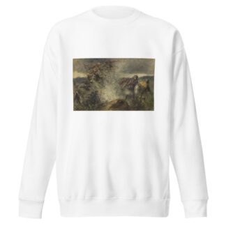 Macbeth, I, 3, the three witches appearing on the heath by Frederick Gilbert Sweatshirt