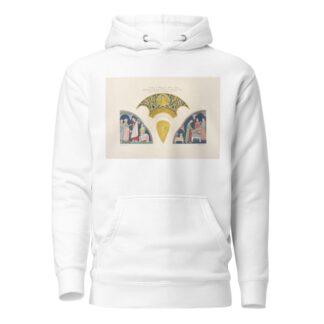 Portions de vitraux du XIIIème. siècle by Nicolas Xavier Willemin Hoodie