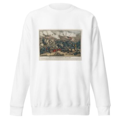 Battle of Fredericksburg, Va. Dec 13th 1862 by Currier & Ives. Sweatshirt