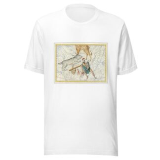 Auriga, Lynx, Telescopium Herschelii, Perseus, Camelopardalus by Johann Elert Bode T-Shirt