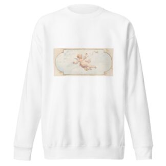 A winged putto by Jules-Edmond-Charles Lachaise Sweatshirt