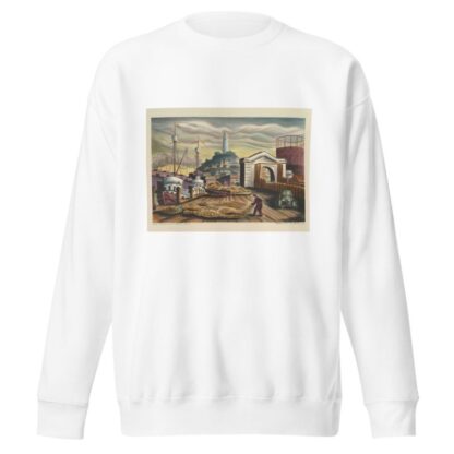 San Francisco Pier by David Paul Chun Sweatshirt