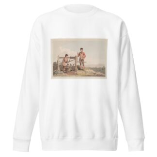 The ruddle pit, Plate 10 by George Walker Sweatshirt