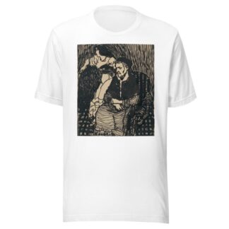 Starena a mladé dievča by Konštantín Kövári-Kačmarik T-Shirt