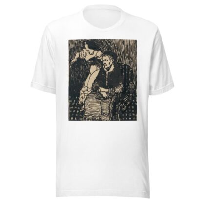 Starena a mladé dievča by Konštantín Kövári-Kačmarik T-Shirt