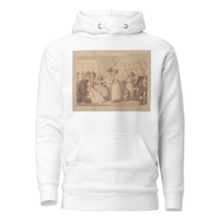 A wig shop by Thomas Rowlandson Hoodie