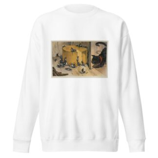 The coming of the cat by Udo Keppler Sweatshirt