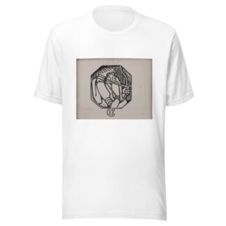 Koru-Kalevala, The Illustrated Kalevala; Poem XII end vignette. by Akseli Gallen-Kallela T-Shirt