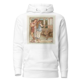 Pandora wonders at the box by Walter Crane Hoodie