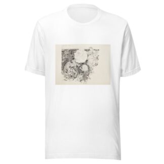 A woman, holding a paper by Will Crawford T-Shirt