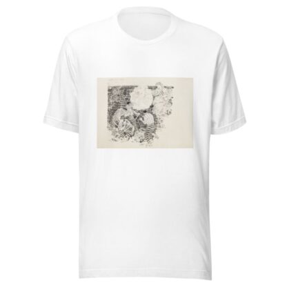 A woman, holding a paper by Will Crawford T-Shirt