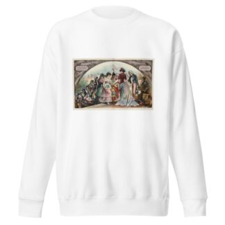 The World’s International and Cotton Centennial Exposition, New Orleans by Joseph Ferdinand Keppler Sweatshirt