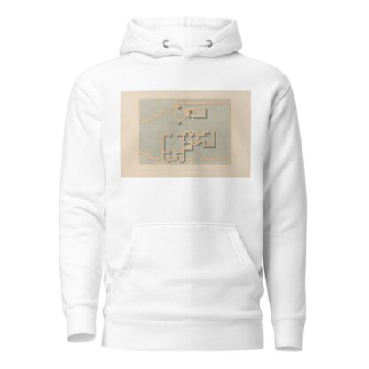 Ḳuṣejr ʻAmra; mit einer Karte von Arabia Petraea Pl.03 by Kaiserliche Akademie der Wissenschaften Hoodie