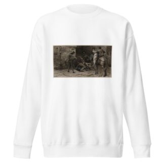 Les inconvénients de suivre une jolie femme le soir dans les rues by Luc-Olivier Merson Sweatshirt
