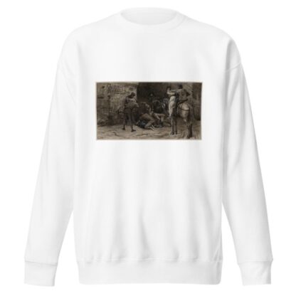 Les inconvénients de suivre une jolie femme le soir dans les rues by Luc-Olivier Merson Sweatshirt