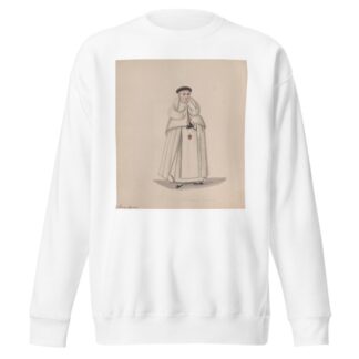 A priest from the Mercederian order by Francisco Fierro Sweatshirt