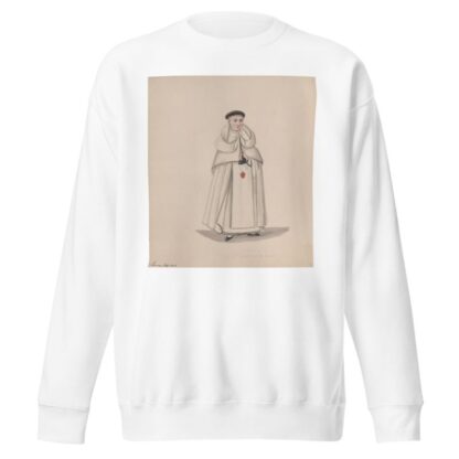 A priest from the Mercederian order by Francisco Fierro Sweatshirt
