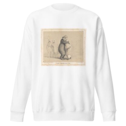 Rather a Dangerous Kind of Hug by John Doyle Sweatshirt