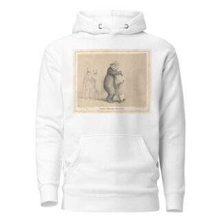 Rather a Dangerous Kind of Hug by John Doyle Hoodie