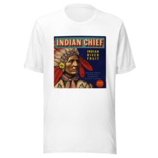 Indian Chief Fruit Label by Anonymous T-Shirt