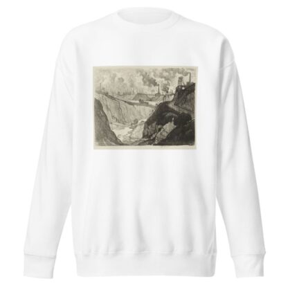 The Iron Mine by Joseph Pennell Sweatshirt