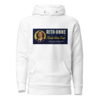 Rita-Anne Brand Citrus Label by Anonymous Hoodie