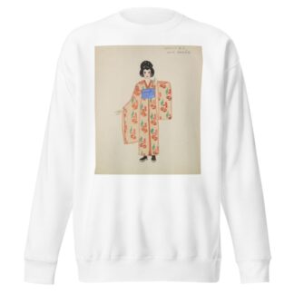 The Mikado: Chorus #9 Miss Leslie by Maxine Borowsky Sweatshirt