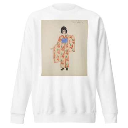 The Mikado: Chorus #9 Miss Leslie by Maxine Borowsky Sweatshirt