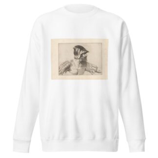 Engravings after Guercino’s Libro dei Disegni Pl.11 by Francesco Curti Sweatshirt